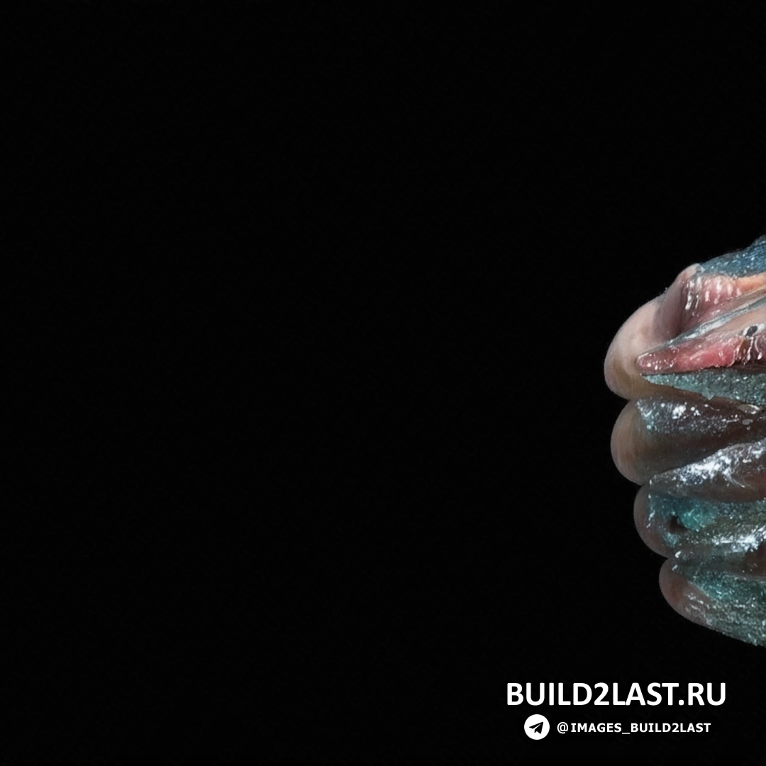 Фотография воды в макросъемке, отражающая детали капель и текстуры
