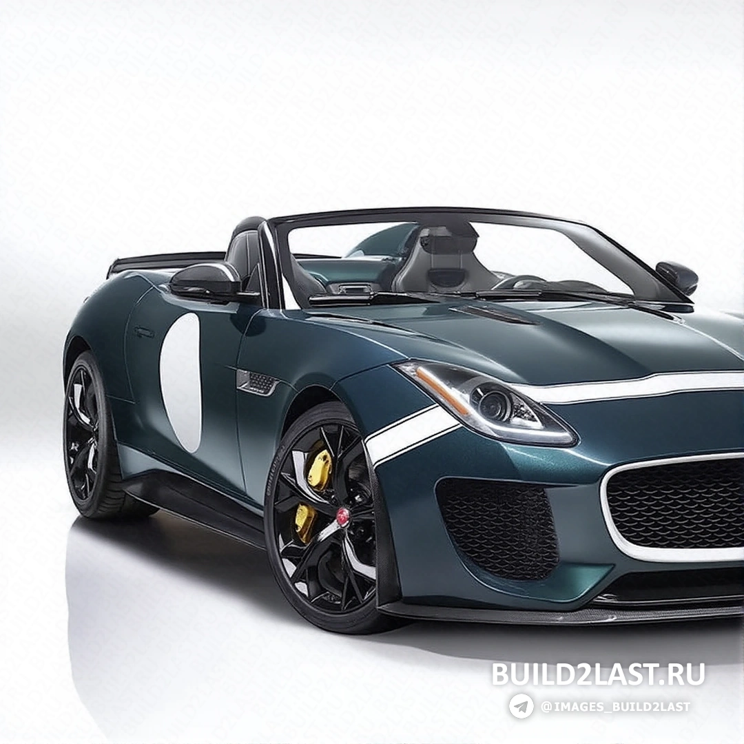 Jaguar F-Type Project 7 с элегантными линиями и агрессивным внешним видом