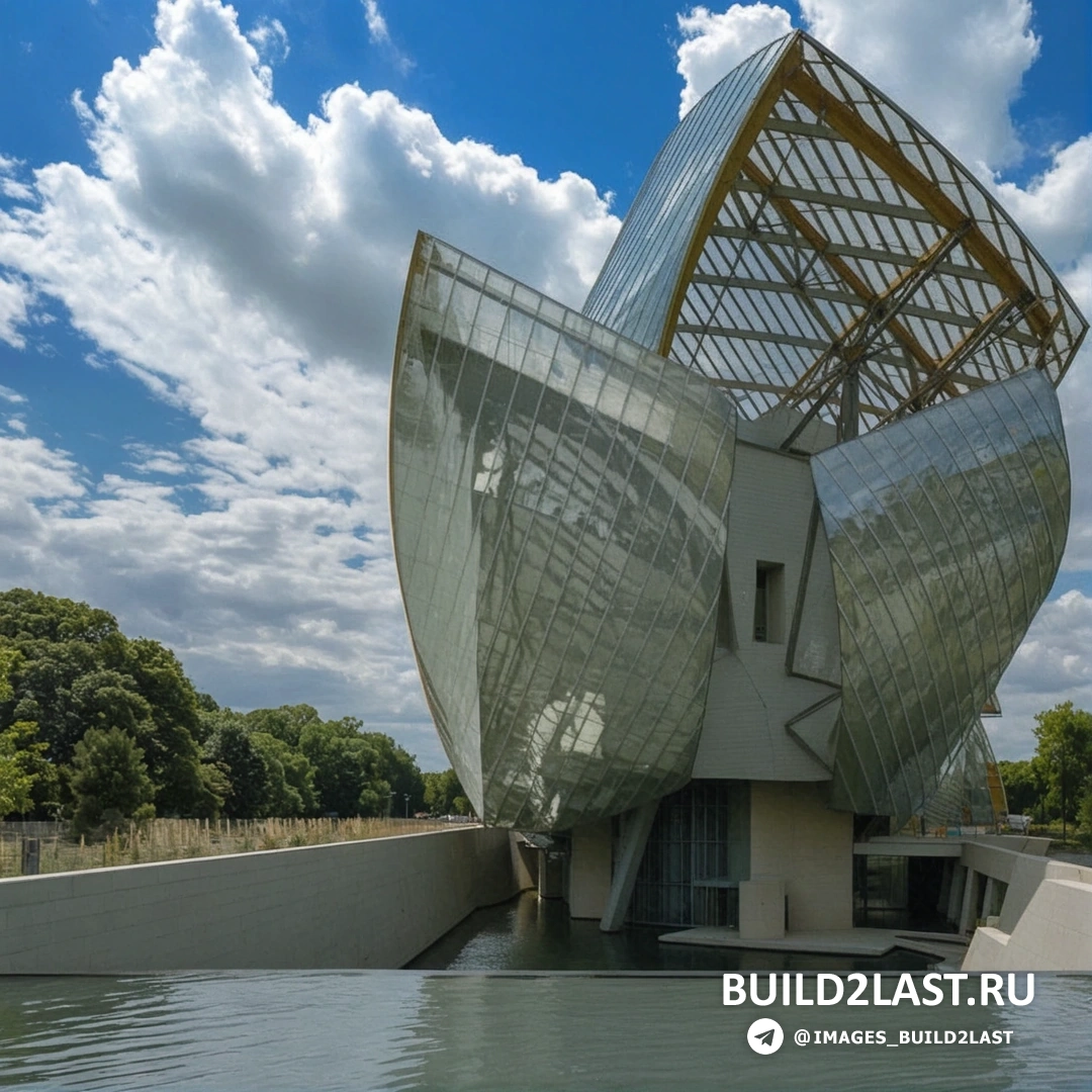 ����� ��� ������ Louis Vuitton Foundation � ���������� � ���� �� �������� �����.